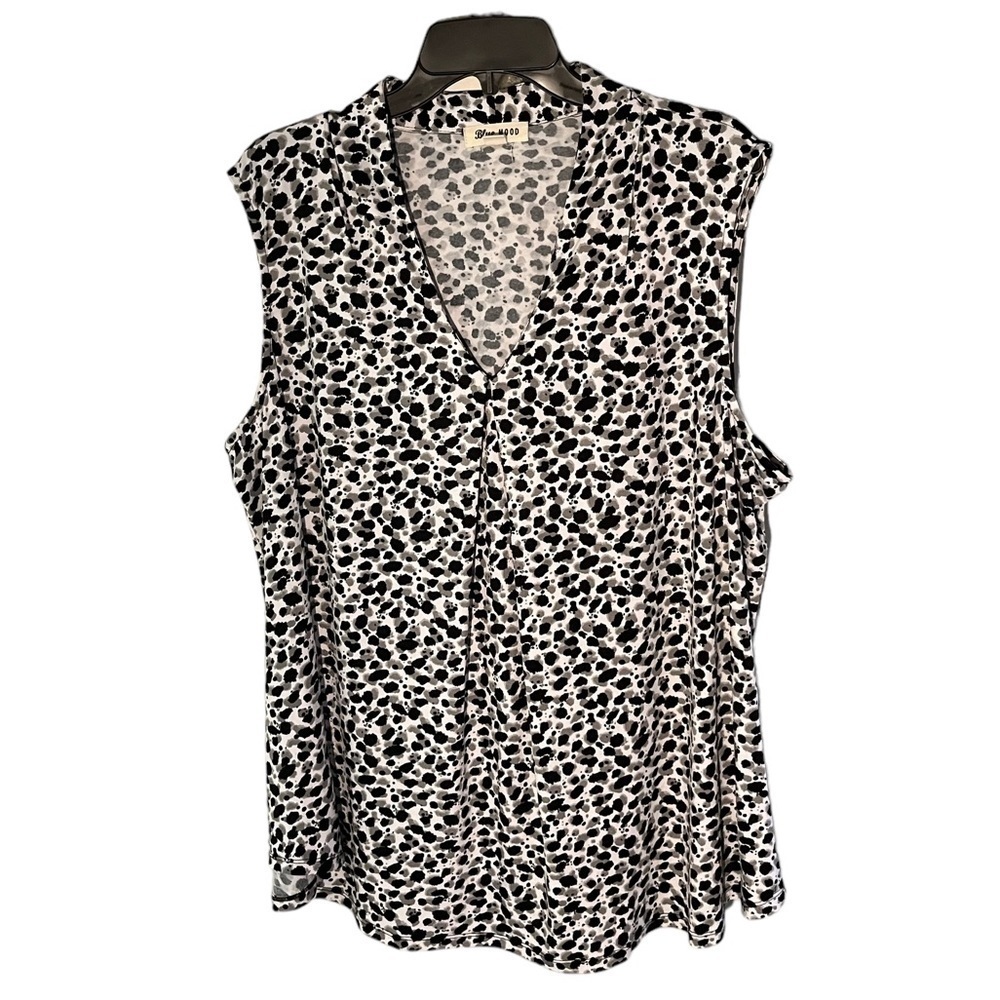 Blue Mood Women’s Sleeveless Blouse